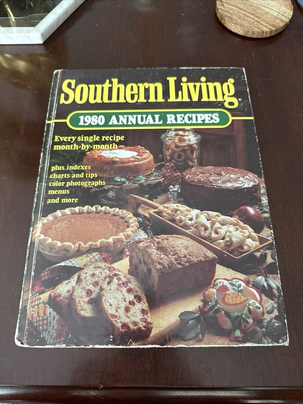 Vintage Cookbook Southern Living All 1980 Annual Recipes